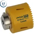 Wareco ProFit bimetal Plus hulsav med adapter, rustfri og metal, 57 mm
