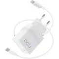 Dcu Tecnologic Usb-lader Type C Pd + Mfi-kabel Til -c 18w