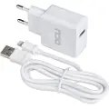 Dcu Tecnologic Usb-lader + Lightning-kabel 1m 2.4a 5v