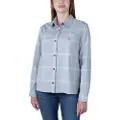 Carhartt Midweight Flannel Shirt Women's Neptune XL