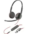Poly 3225 Usb-c +3.5+usb-c/a Voip-hodetelefoner