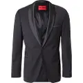 Hugo Boss for man. 50476333 Black blazer Arti black (48), Casual, Party, Wool, Long sleeve