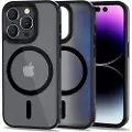 Tech-Protect iPhone 14 Pro Magmat Deksel - MagSafe-kompatibel - Matt Svart