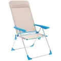 Marbueno Summer 10175 69x58x109 Cm Aluminium Multiposisjons Sammenleggbar Stol