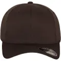 Flexfit Wooly Combed Caps brun