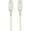 Dudao L7SCC USB-C til USB-C kabel 100W 2m Beige