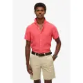Superdry Vacation Linen Kortarmet Skjorte