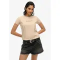Superdry Sport Luxe Fitted Kortarmet T-skjorte