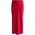 Hugo Boss for woman. 50522650 Skirt Visos red (40), Casual, Party, Polyester
