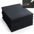 Vevor sveiseteppe i karbonfilt, 6-pakning, flammehemmende sveisetepper i 51 x 51 cm, varmebestandige tepper i sett med opptil 800 °C, skjærbar brannhemmende isolasjonssveiseteppe i karbonfiber