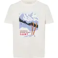 Gant Winter Sports Graphic Kortarmet T-skjorte
