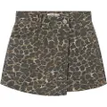 Name it Leopard Skort