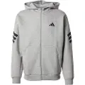 Adidas Future Icons 3 Stripes Genser Med Hel Glidelås