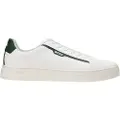 Hugo Boss for man. 50502869 Rhys Leather Sneakers white (45), Flat, Laces, Casual