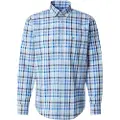 Fynch&Hatton Classic Combi Checks Skjorte Med Lange Ermer