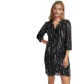 Scotch & Soda Mini Wrap 3/4 Ermet Kort Kjole