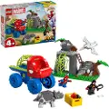 LEGO Byggesett: Terrenggående Dinosaur Og Team Spidey Til Unnsetning
