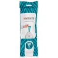 Brabantia PerfectFit - Søppeldunkfôr - trekksnor - 5 L - høytetthetspolyetylen (LDPE) - pakke av 20