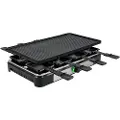 Tristar RA-2748, 1400 W, 230 V, 50 - 60 Hz, 8 stykker, Tristar RA-2748 Raclette 8, reversible grill plate, 8x pans, 1-metre power cord, instructions