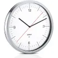 Blomus BlomusRadiokontrollert Veggklokke Crono, diameter 30,5 cmHvitVeggklokker & bordklokkerFra Homeroom