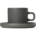 Blomus BlomusKaffekopper med skål. Sett med 2 stk. Piler 200 mlGrønnKopper & krusFra Homeroom