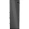 Bosch Serie | 4 KGN49VXCT - Kjøleskap/fryser - bunnfryser - bredde: 70 cm - dybde: 66.7 cm - høyde: 203 cm - 440 liter - Klasse C - svart inox