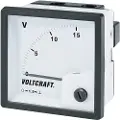 Voltcraft AM-72x72/15V AM-72x72/15V Analogt indbygningsmåleinstrument AM-72x72/15V 15 V Drejespole