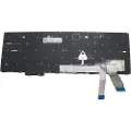 Lenovo Chicony - Erstatningstastatur for bærbar PC - bakbelysning - Tysk