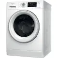Whirlpool FFWDD 1076258 SV EE, Frontmatet, Frittstående, Hvit, Venstre, Sølv, Hvit, Rotasjon, Berøringskontroll