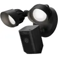 Ring Floodlight Cam Wired Plus - Nettverksovervåkingskamera - utendørs - værbestandig - farge (Dag og natt) - 1080p - lyd - trådløs - Wi-Fi - AC 120/230 V