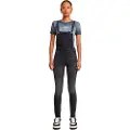 G-Star for woman. D14425-393-C778 Tight-fitting high-waisted jumpsuit Lynn blue (26), Casual, Cotton, Sleeveless / Straps