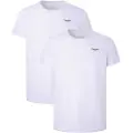 Pepe Jeans for man. PMU10976 Pack 2 T-shirts Basic white (S), Homewear, Cotton, Short sleeve