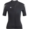 Adidas Tempo 3 Stripes Kort Ermet Trøye