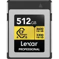 Lexar Professional CFexpress 4.0 Pro Gold - 3600MB/s - 512GB