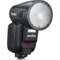 Godox V100, 1,7 s, Trådlösa anslutningar, 32 kanaler, 616 g, Kompakt blixt