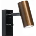 BELID BelidVegglampe Cato enkelBrunVegglamperFra Homeroom
