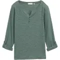 Tom Tailor Henley Langarmet T-skjorte