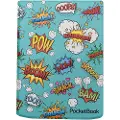 Pocketbook Flip-omslag - tegneserietrykk 7,8