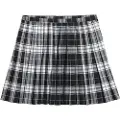 Superdry Check Pleated Kort Skjørt