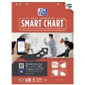 Hamelin Oxford SmartChart - Arktavlepapir - 600 x 800 mm - 20 ark - hvit - vanlig - 6 hull