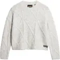 Superdry Chunky Cable Genser Med Høy Hals