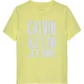 Calvin Klein Jeans Slogan Graphic Kortarmet T-skjorte