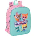 Safta 612567232 Mini Superkitties 6l 27x33x10 Cm Ryggsekk