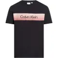 Calvin Klein Linear Chest Logo Kortarmet T-skjorte