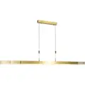 QAZQA Justerbar pendellampe gull inkl. LED - Lamba