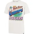 47 Mlb Los Angeles Dodgers Graphic Drop Shoulder Kortarmet T-skjorte