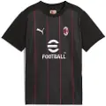 Puma AC Milan Pre-match Jersey Youth, Clothing, Black/Red, 5-6Y