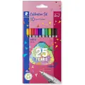 Staedtler Fineliner Staedtler triplus 334 med 8+2 stk. ass. farver