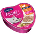 Vitakraft Poésie Création 15 x 85 g - Kalkun i ostesaus