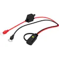 Ctek Comfort Indicator Eyelet M6, Sort, Rød, 15 A, IP65, 6,4 mm, 1 stykker